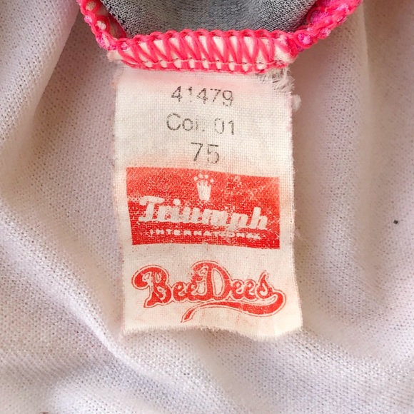 New! True Vintage🌸80s/90s Abstract Pop Art One Piece Swimsuit! - Picture 7 of 7